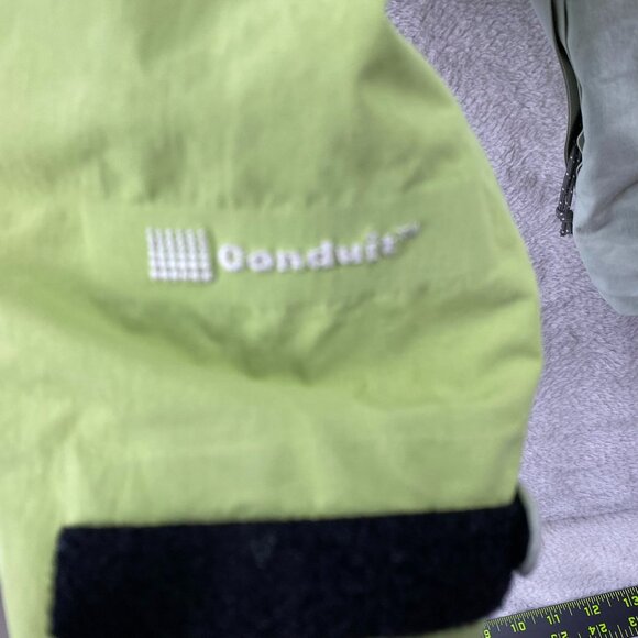 Mountain Hard Wear Women's Conduit Jacket Size 10 Lime Green Full Zip Outdoors - Picture 5 of 9